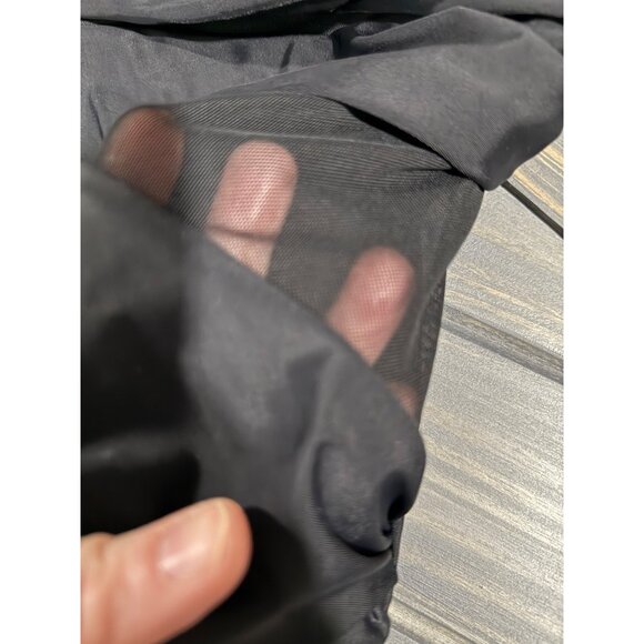 One-Shoulder Black Swimsuit With Mesh Detail By Runtlly - Size XXL - Picture 3 of 7